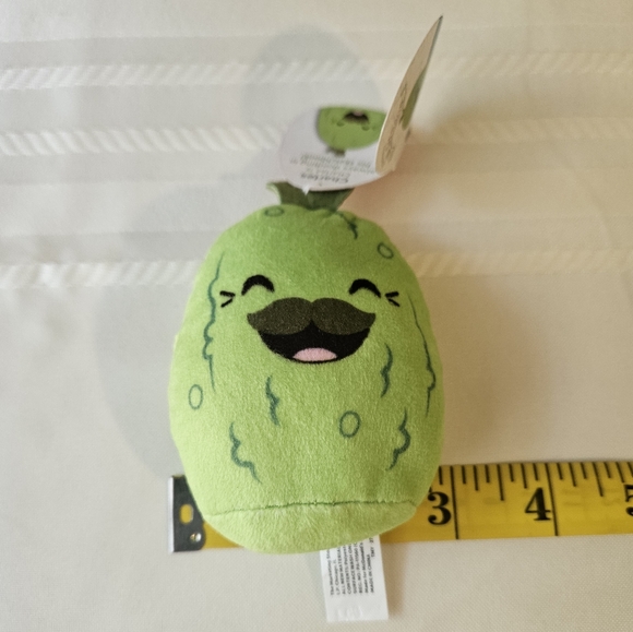 Squishmallows Green Plush Pickle - Picture 3 of 6